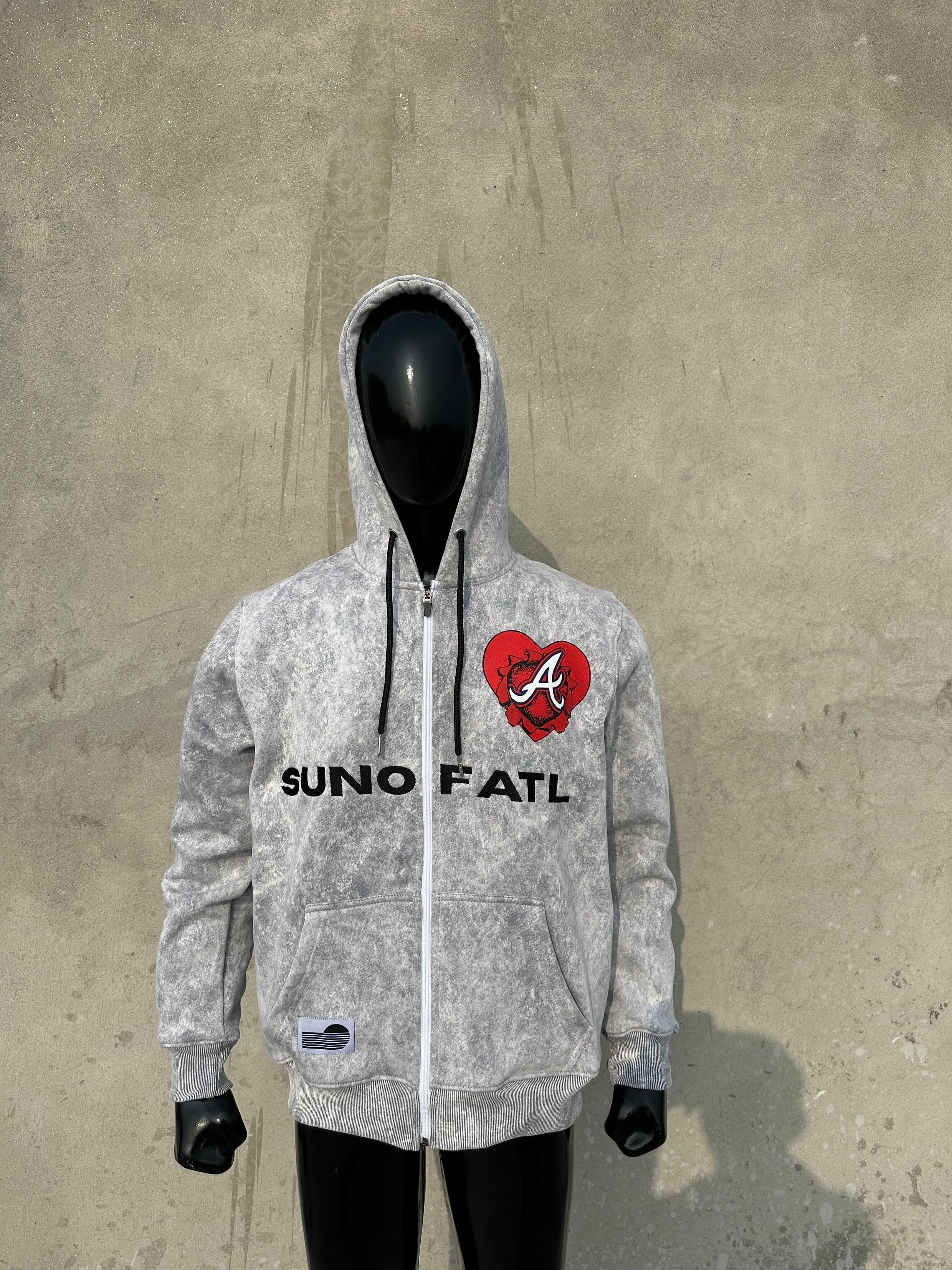 Vintage Sunofatl Tie Dye Hoodie